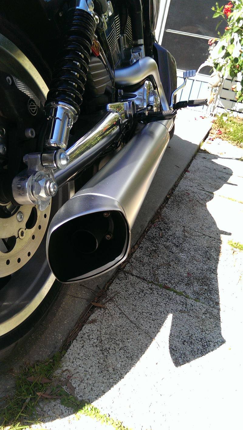 Illustration for article titled My weekend with the VRod muscle